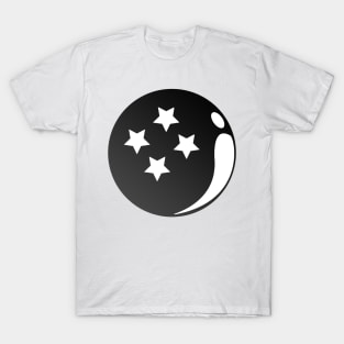 Monochrome 4 Star Ball T-Shirt